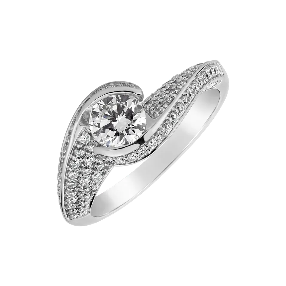 Prsten s diamanty Noémie