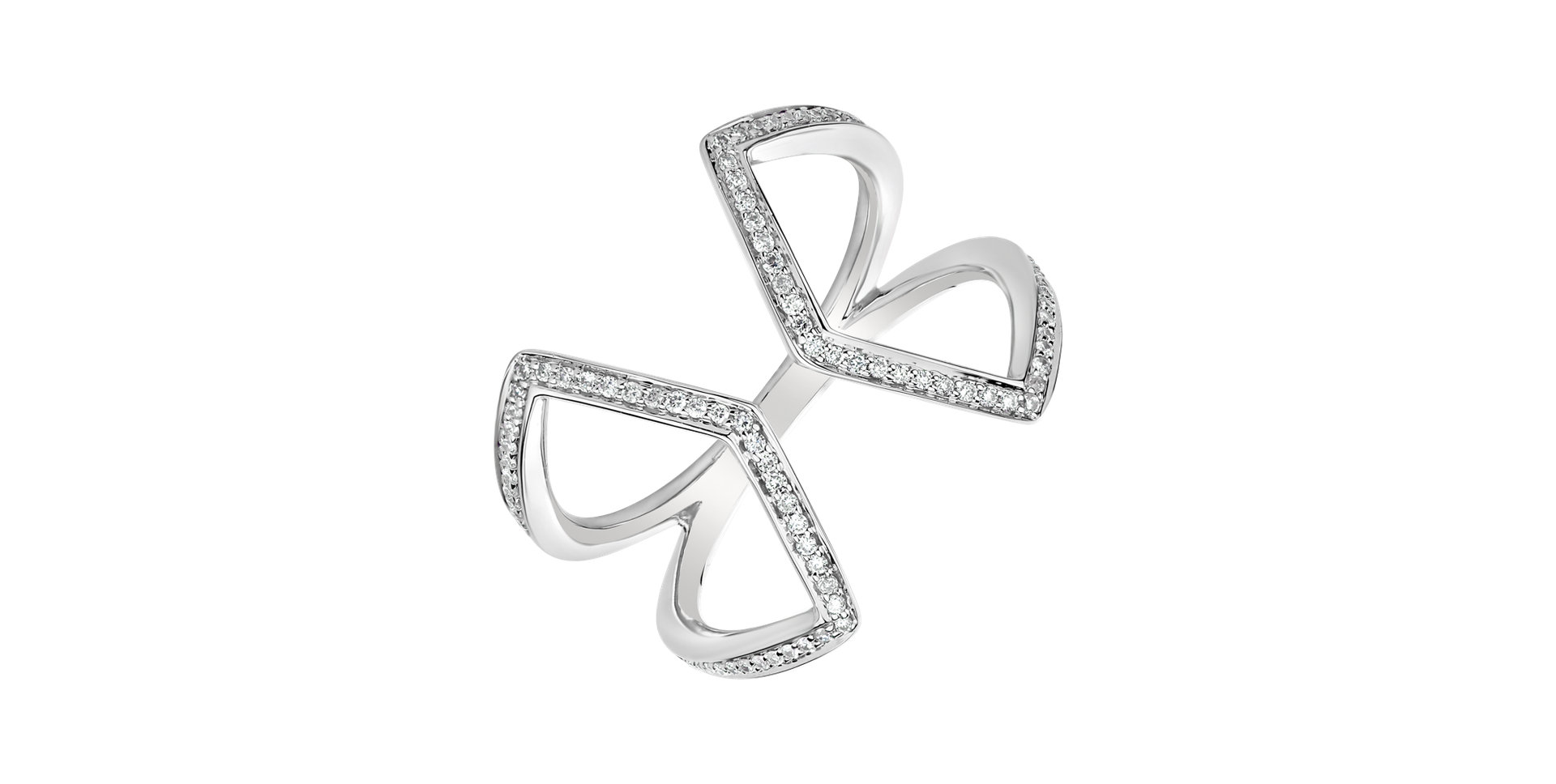 Prsten s diamanty Shiny Vanity