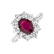 Prsten s rubínem a diamanty Princess Joy2