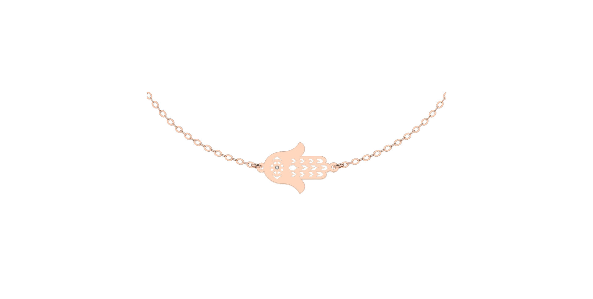 Náramek s diamantem Mystery