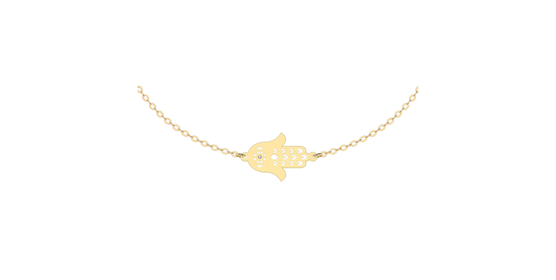 Náramek s diamantem Mystery