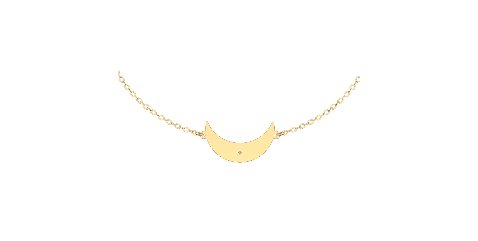 Náramek s diamantem Passion Moon