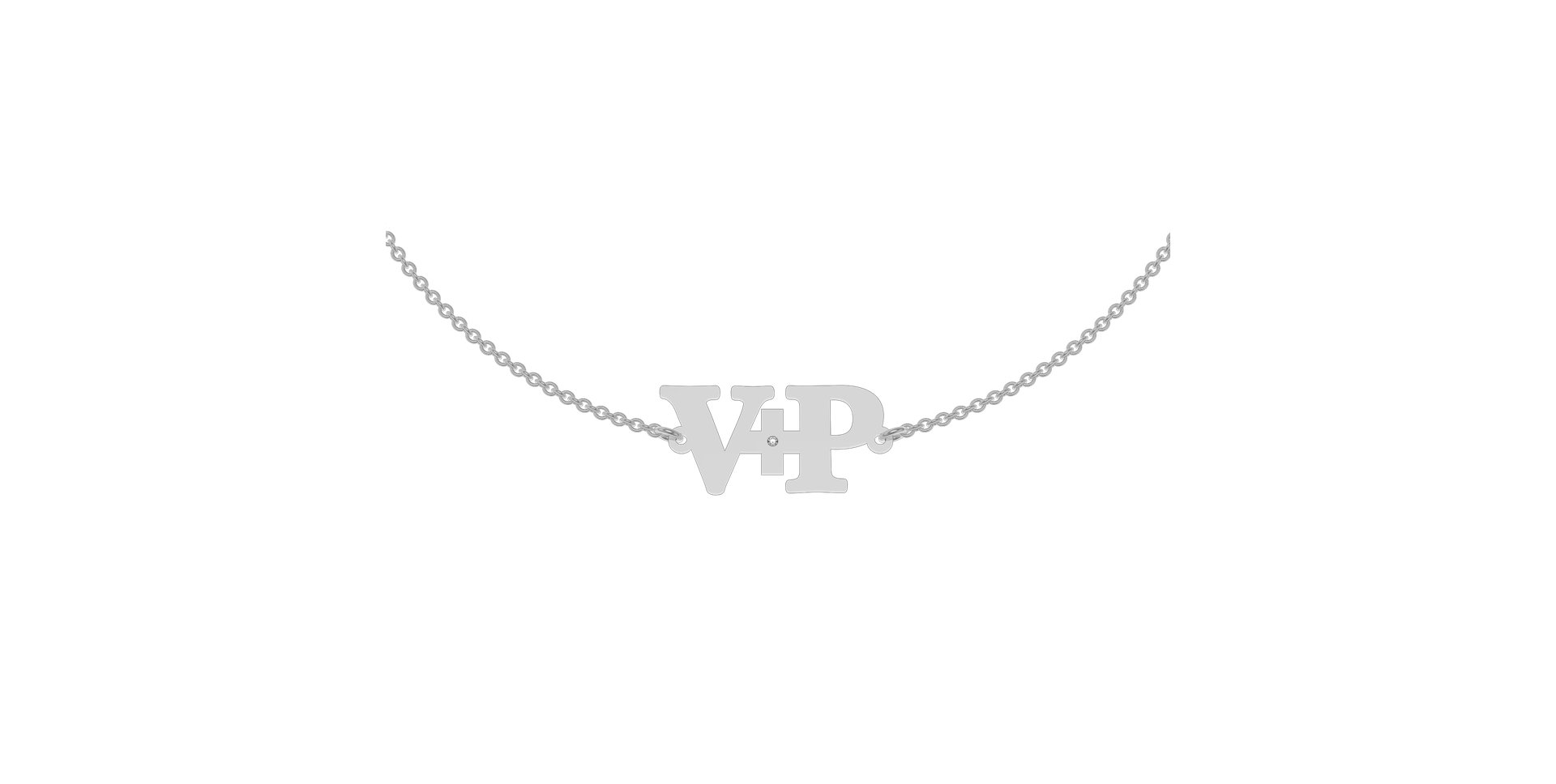 Náramek s diamantem Initials