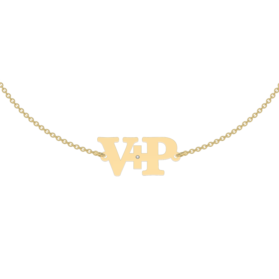 Náramek s diamantem Initials