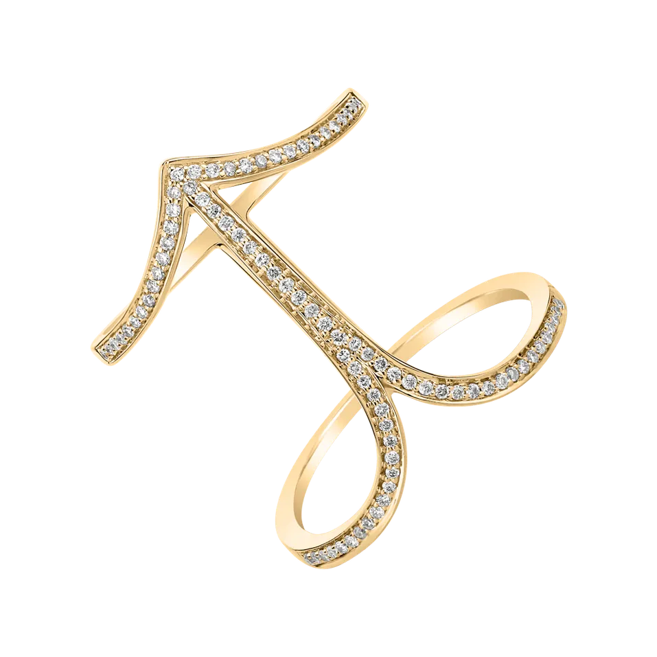 Prsten s diamanty Luxy Way