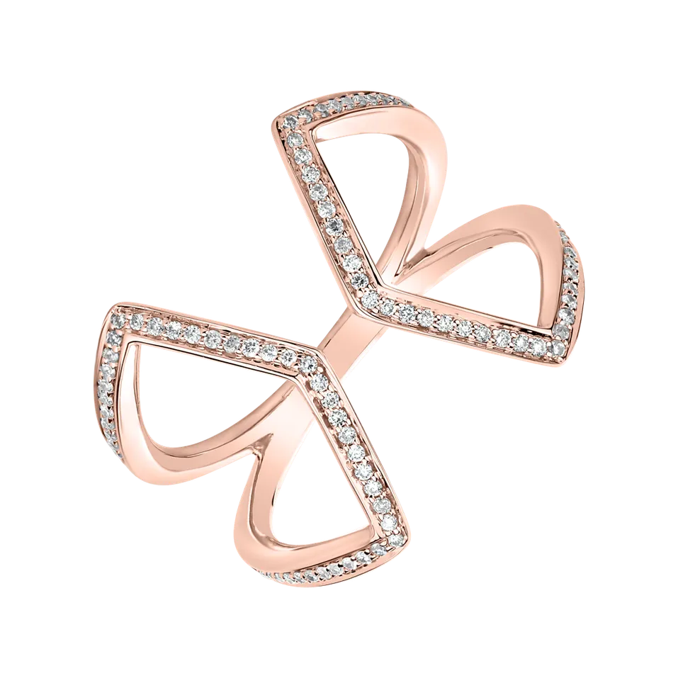 Prsten s diamanty Shiny Vanity