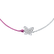 Diamantový náramek se šňůrkou Diamond Butterfly2
