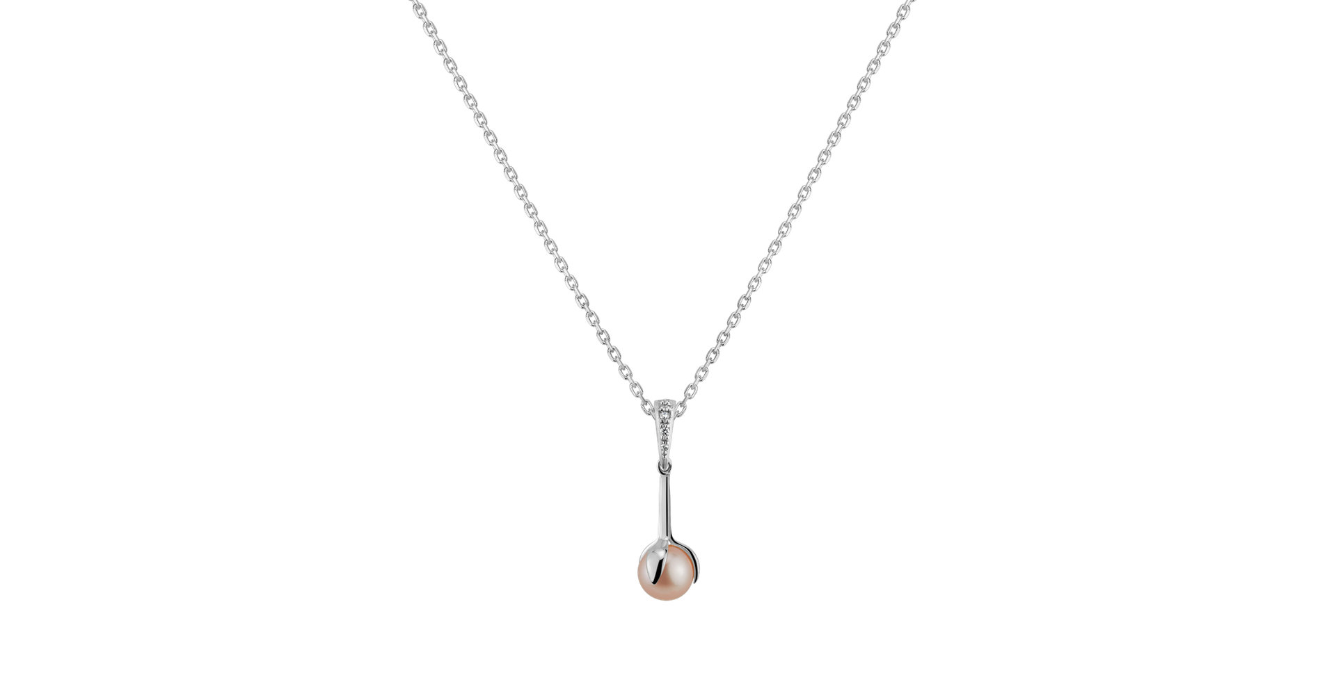 Přívěs s perlou a diamanty Ocean Love