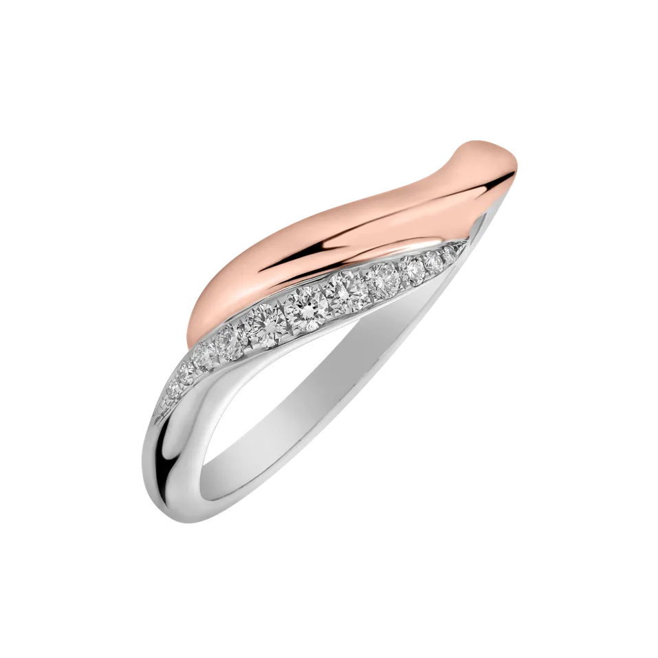 Prsten s diamanty Aledis