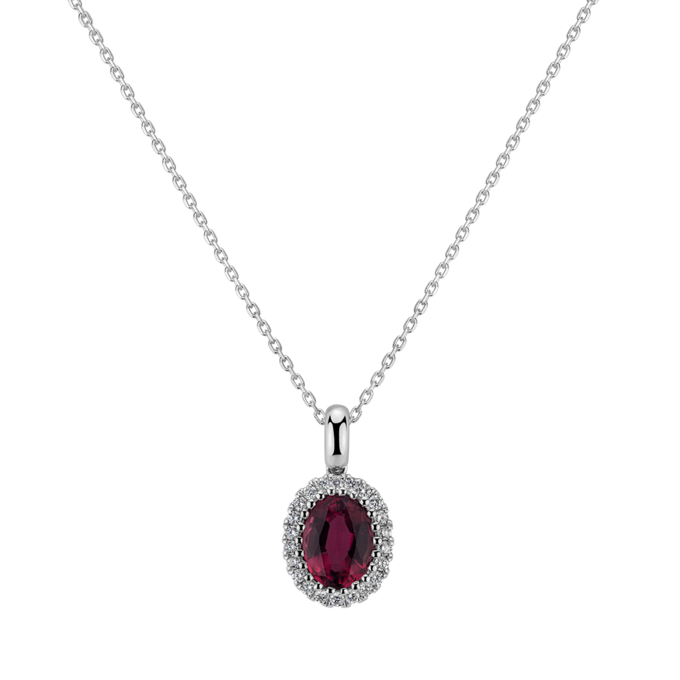 Přívěs s turmalinem a diamanty Queen Wishes