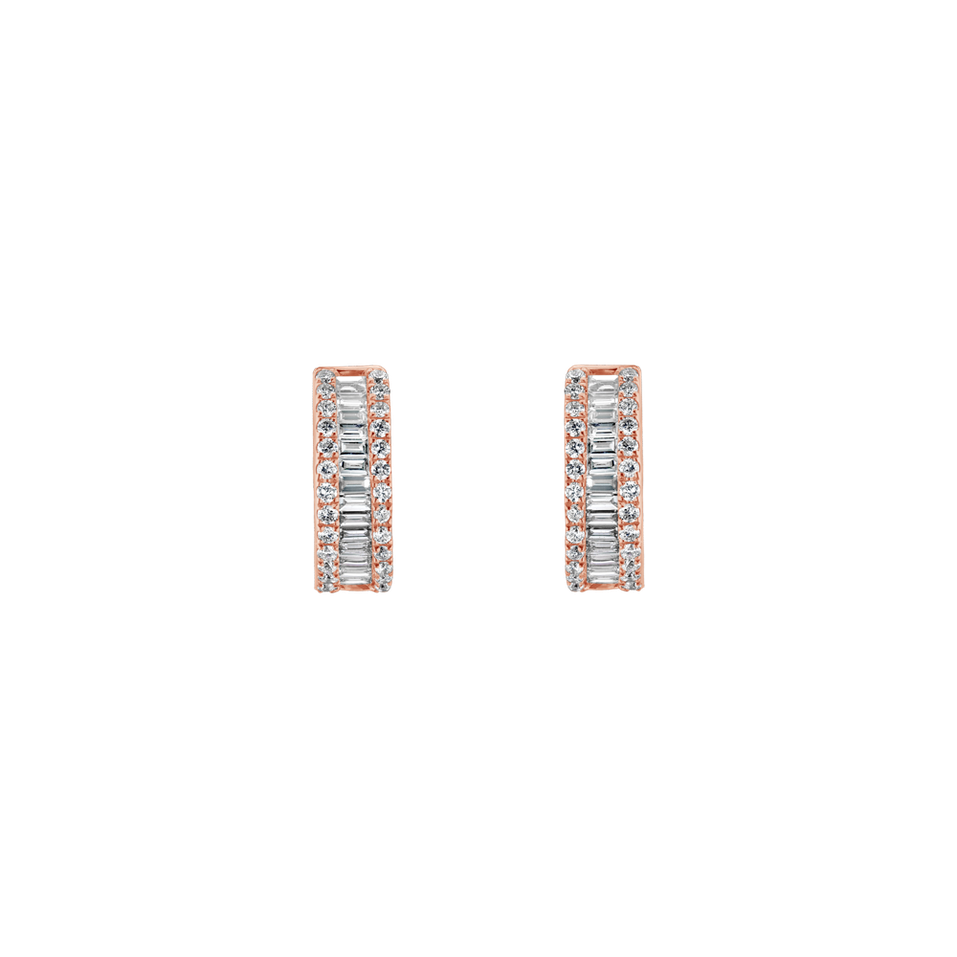 Náušnice s diamanty Alia