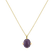 Přívěs s ametystem a diamanty Drop Blossom2