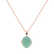 Náhrdelník s chalcedonem a diamanty Drop Blossom2