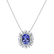 Náhrdelník s tanzanitem a diamanty Seraph Glory2
