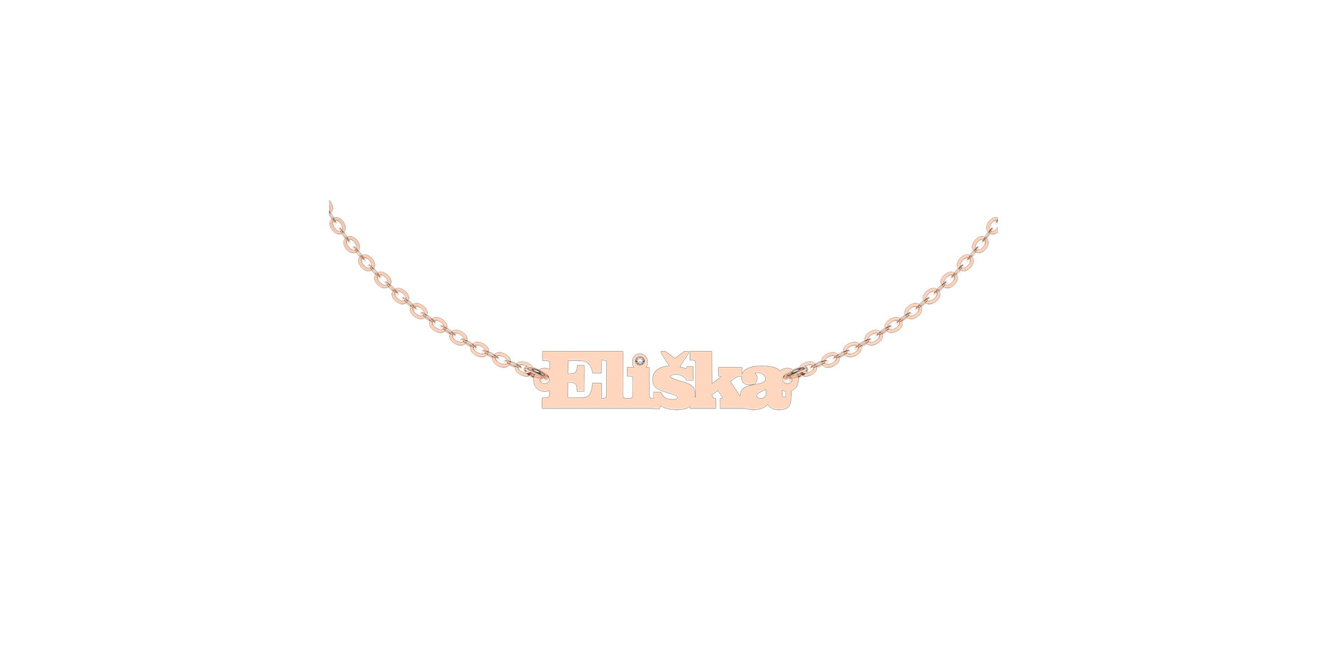 Náramek s diamantem Name