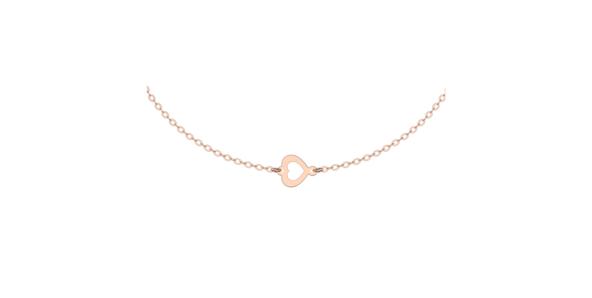 Náramek s diamantem One Heart