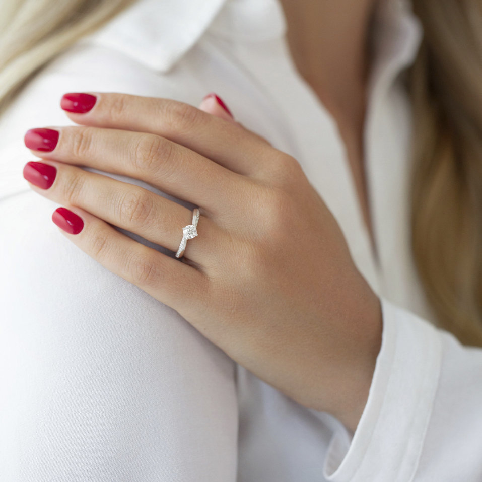 Prsten s diamanty Shiny Poetry