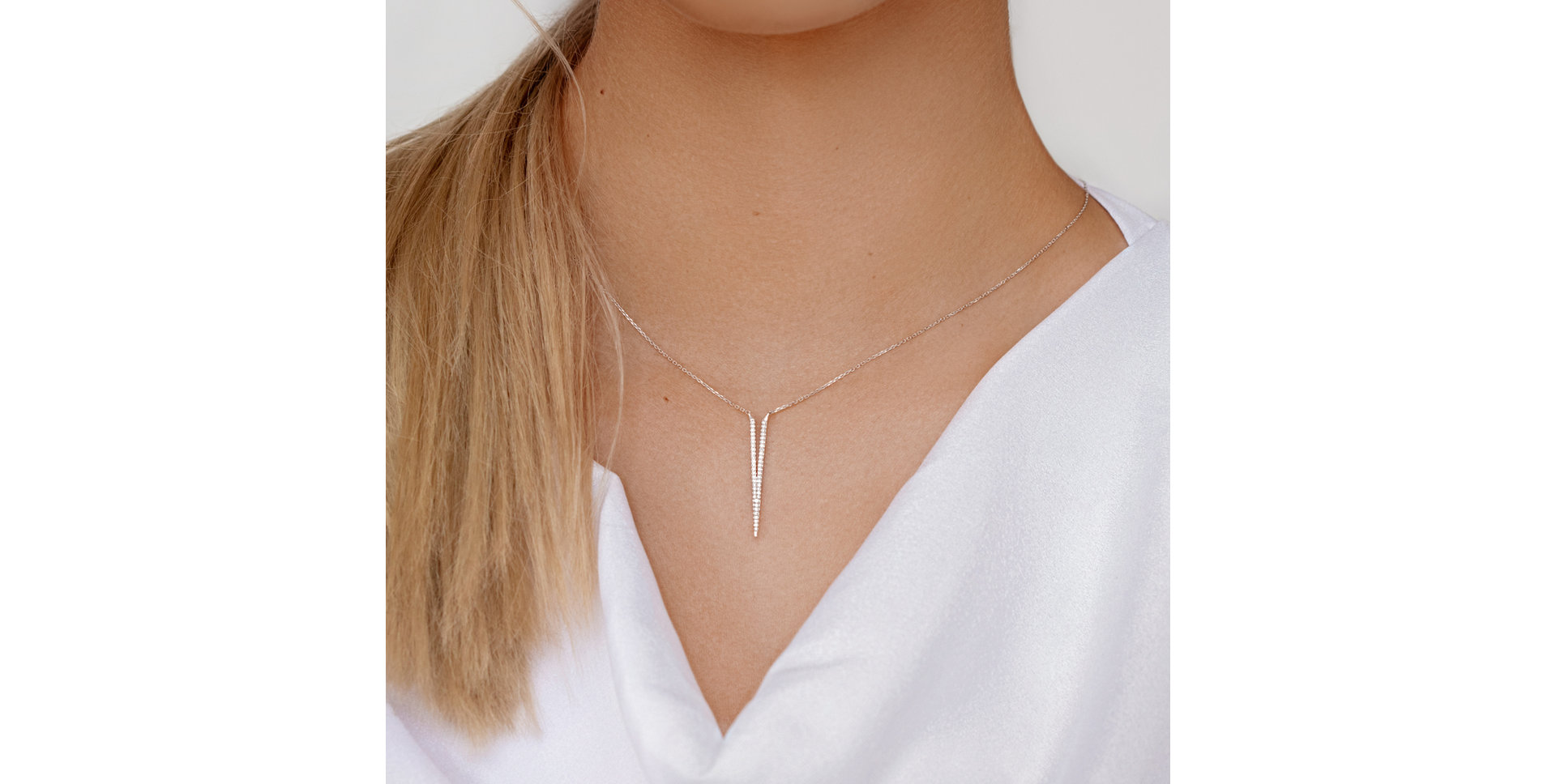 Náhrdelník s diamanty Sparkling Victory