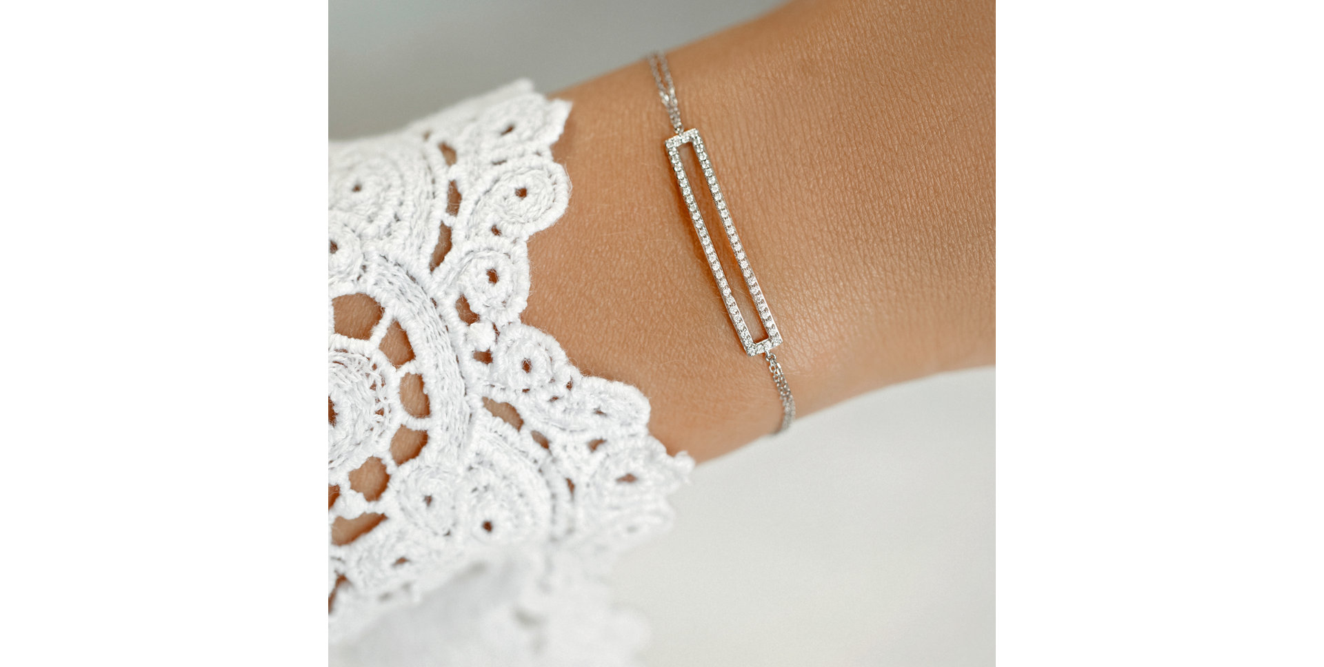 Náramek s diamanty Sparkle