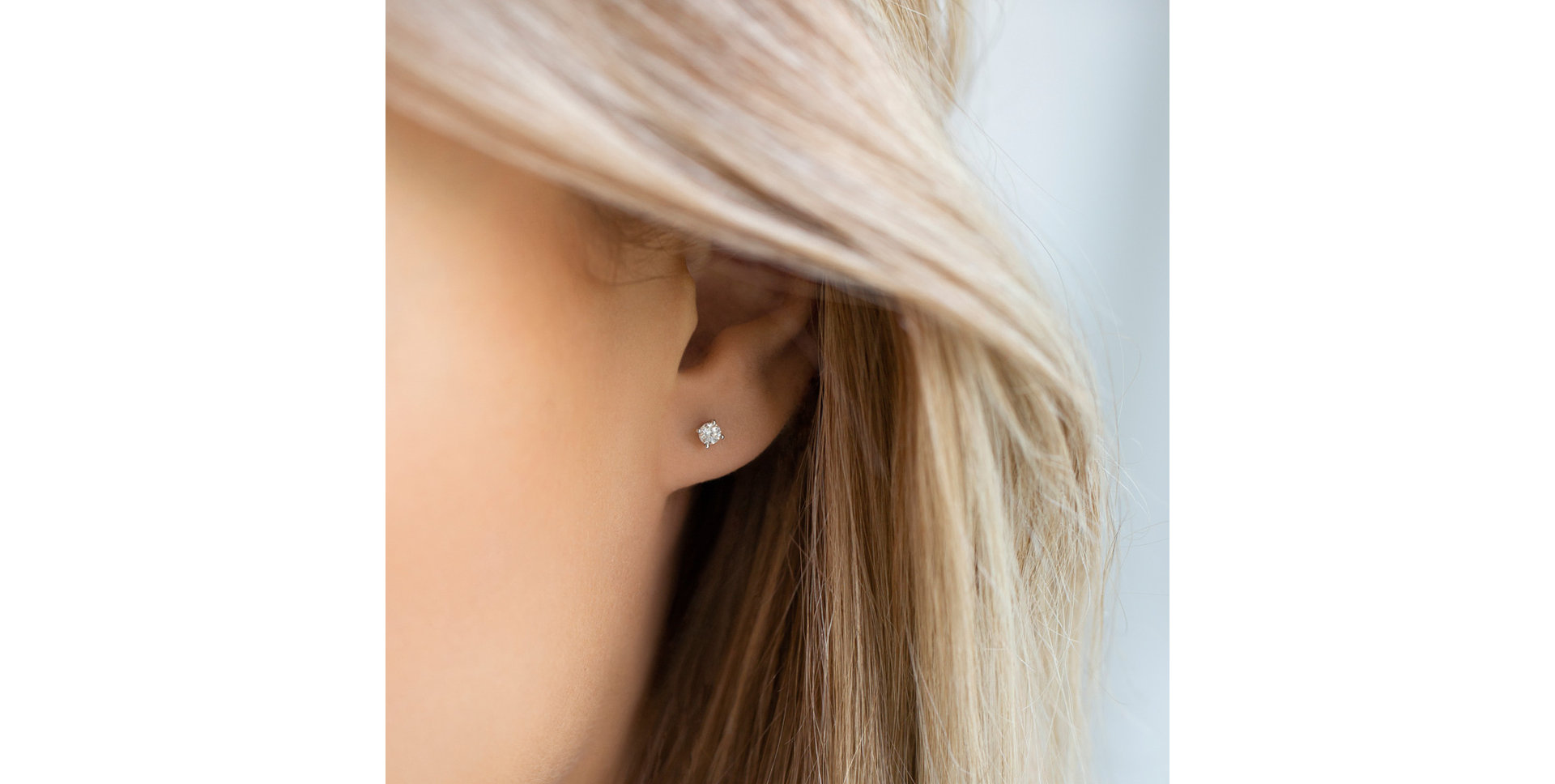 Náušnice s diamantem Essential Sparks