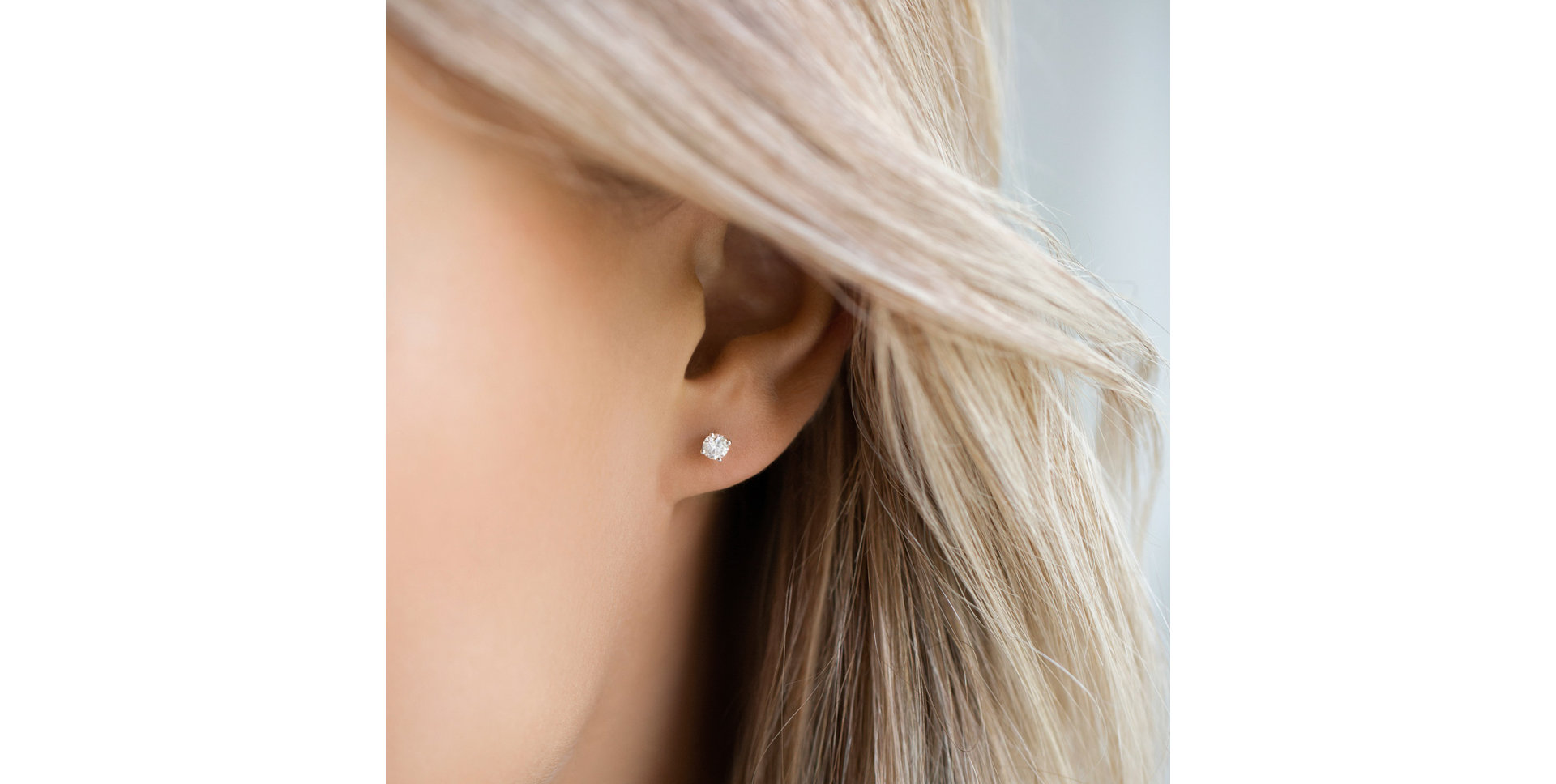 Náušnice s diamantem Essential Sparks