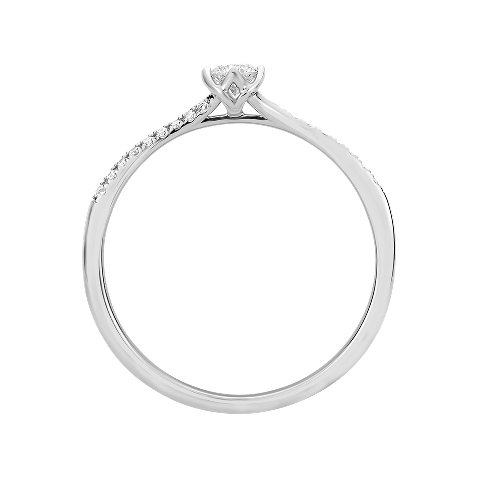 Prsten s diamanty Made with Love