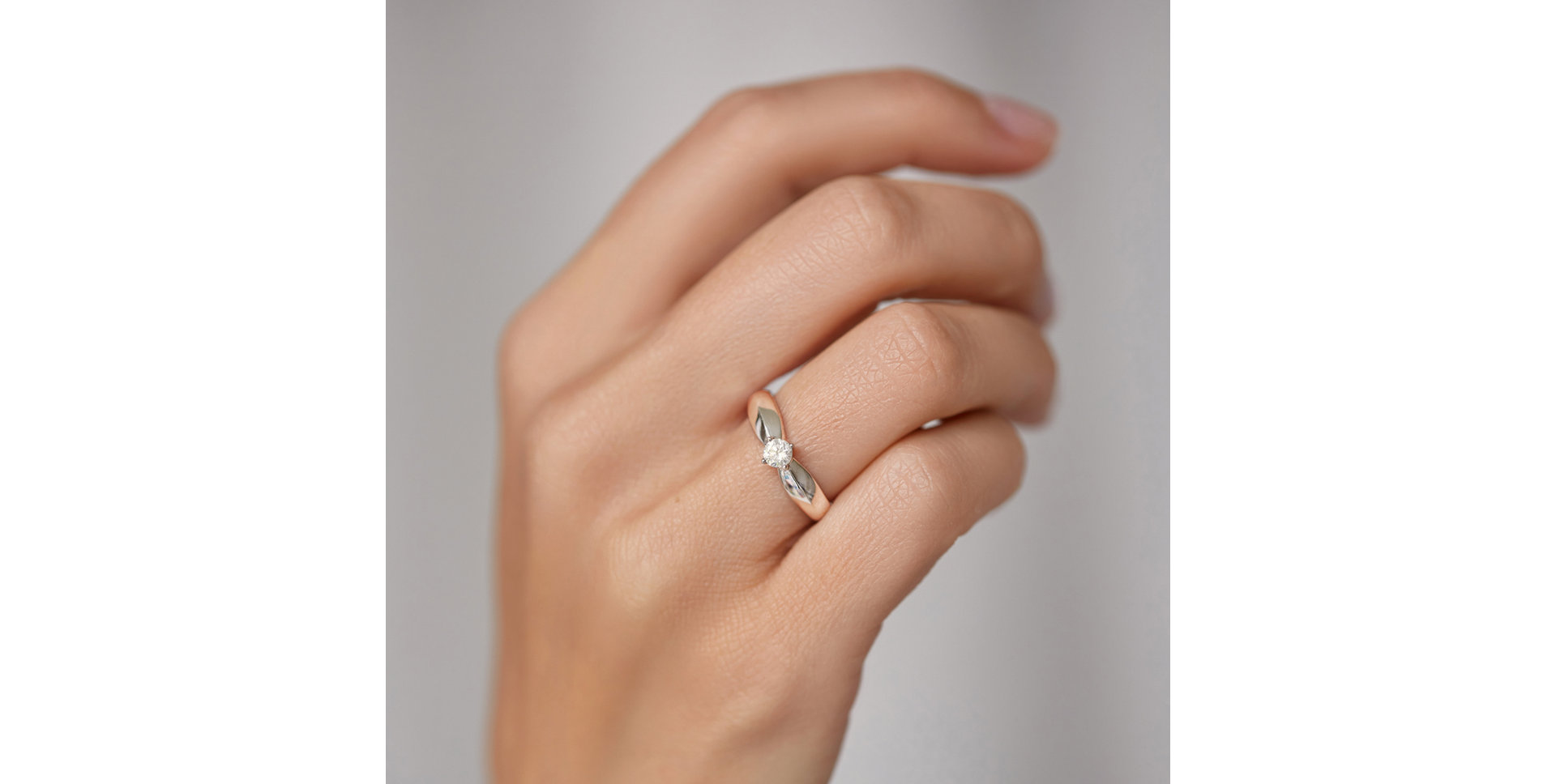 Prsten s diamantem Bold Love