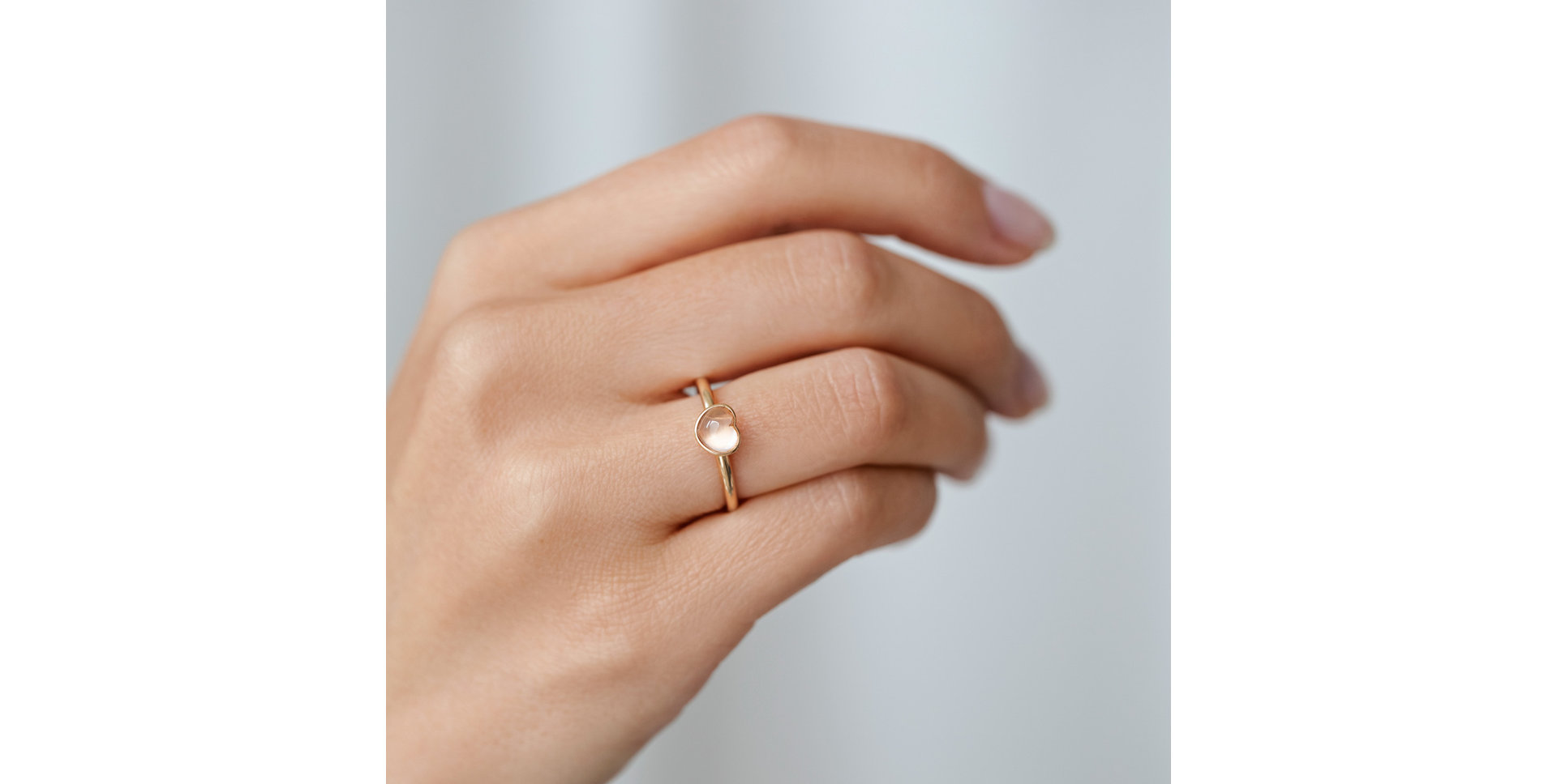 Prsten s prehnitem Bonbon