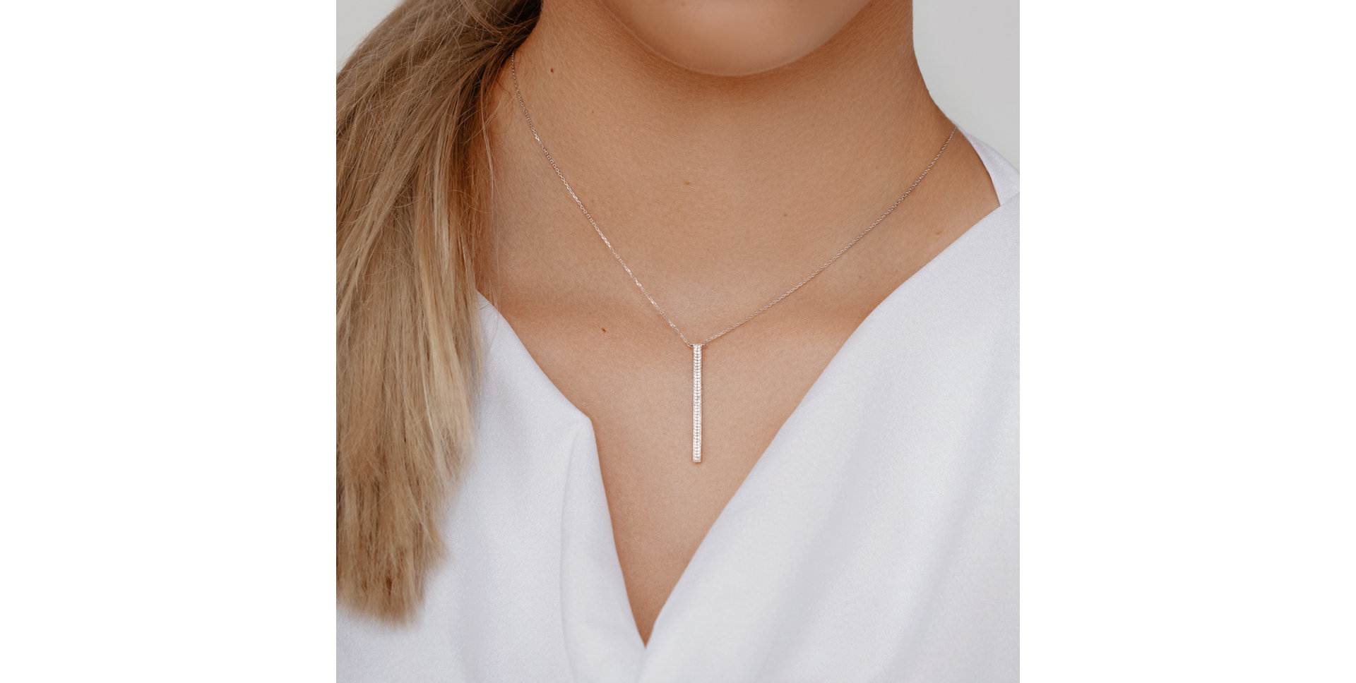 Náhrdelník s diamanty Diamond Dash