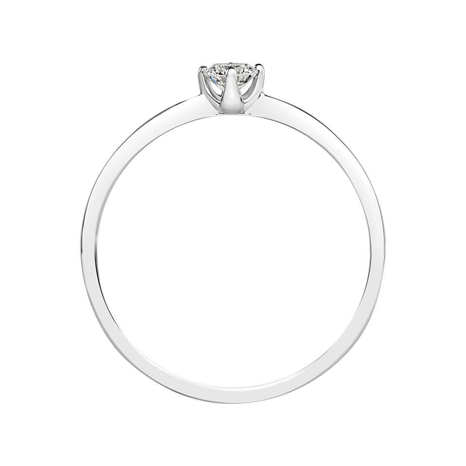 Prsten s diamantem Made with Love