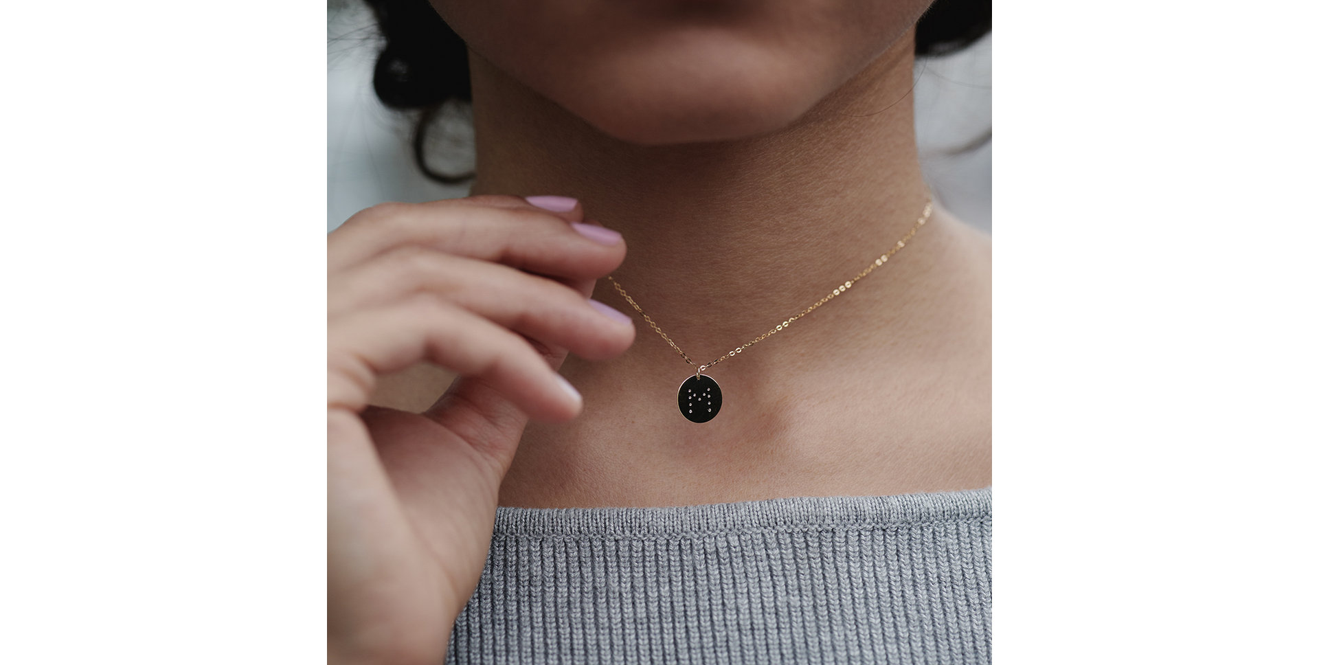 Náhrdelník s diamanty Diamond Coins N