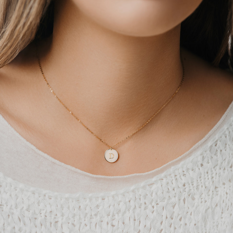 Náhrdelník s diamantem Big Coins K