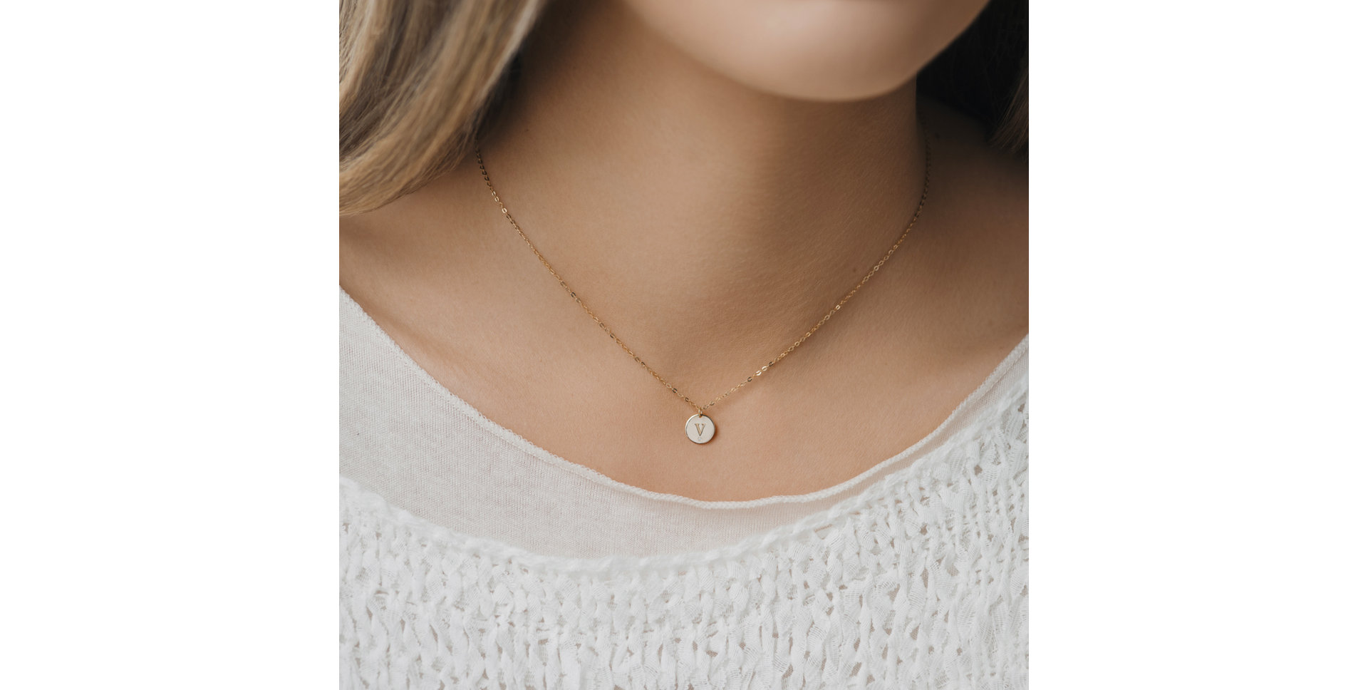 Náhrdelník s diamantem Little Coins Q