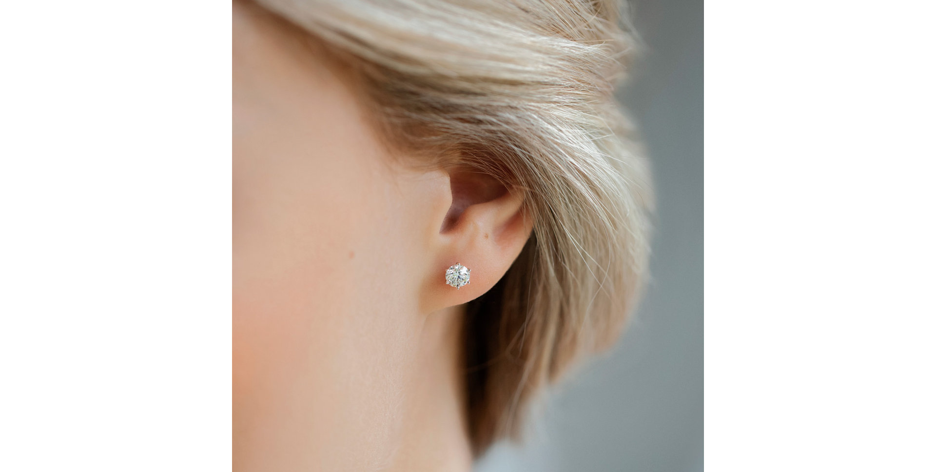 Náušnice s diamantem Vesper Romance