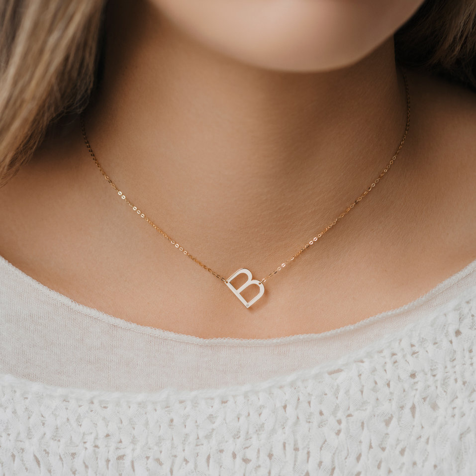 Náhrdelník s diamantem Big Line H