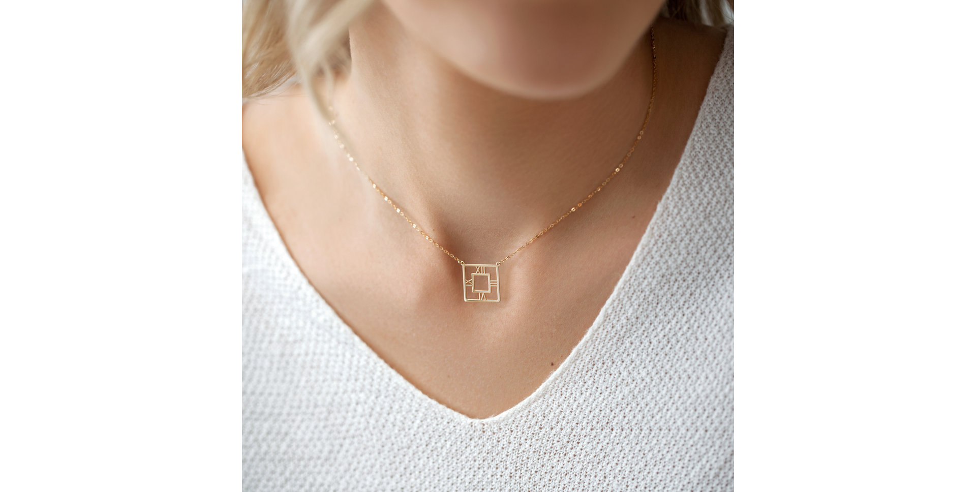 Náhrdelník s diamantem Special Time