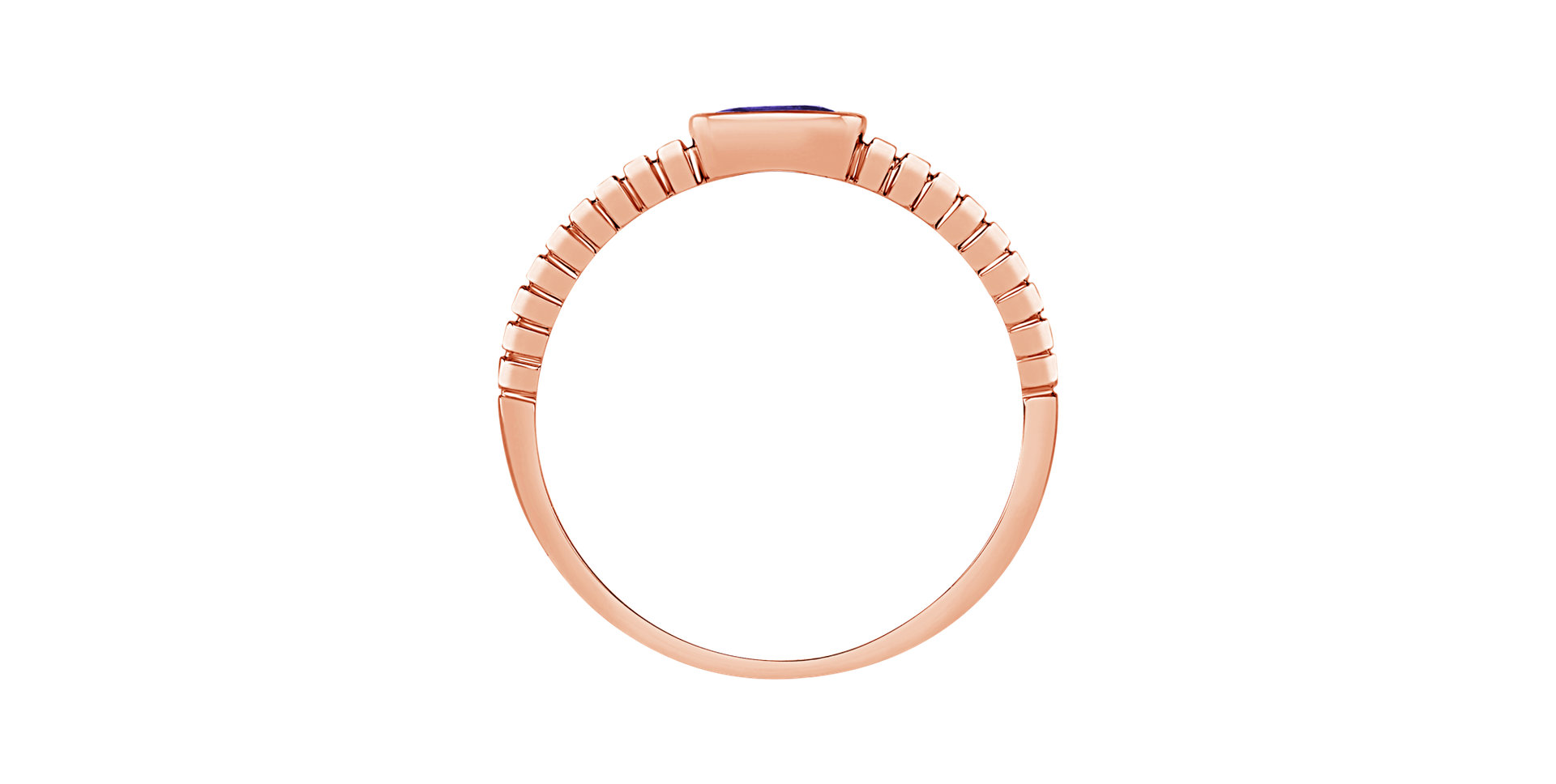 Prsten s iolitem Bonbon