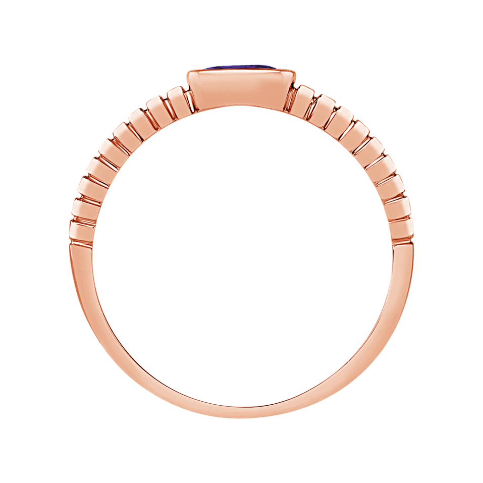 Prsten s iolitem Bonbon