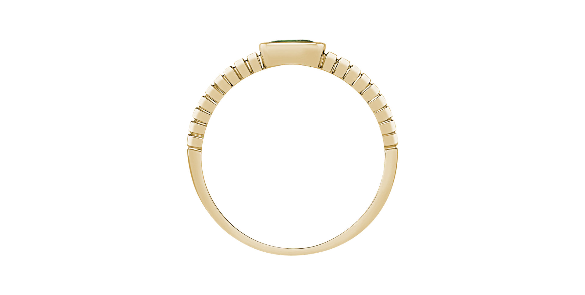 Prsten s ametystem green Bonbon