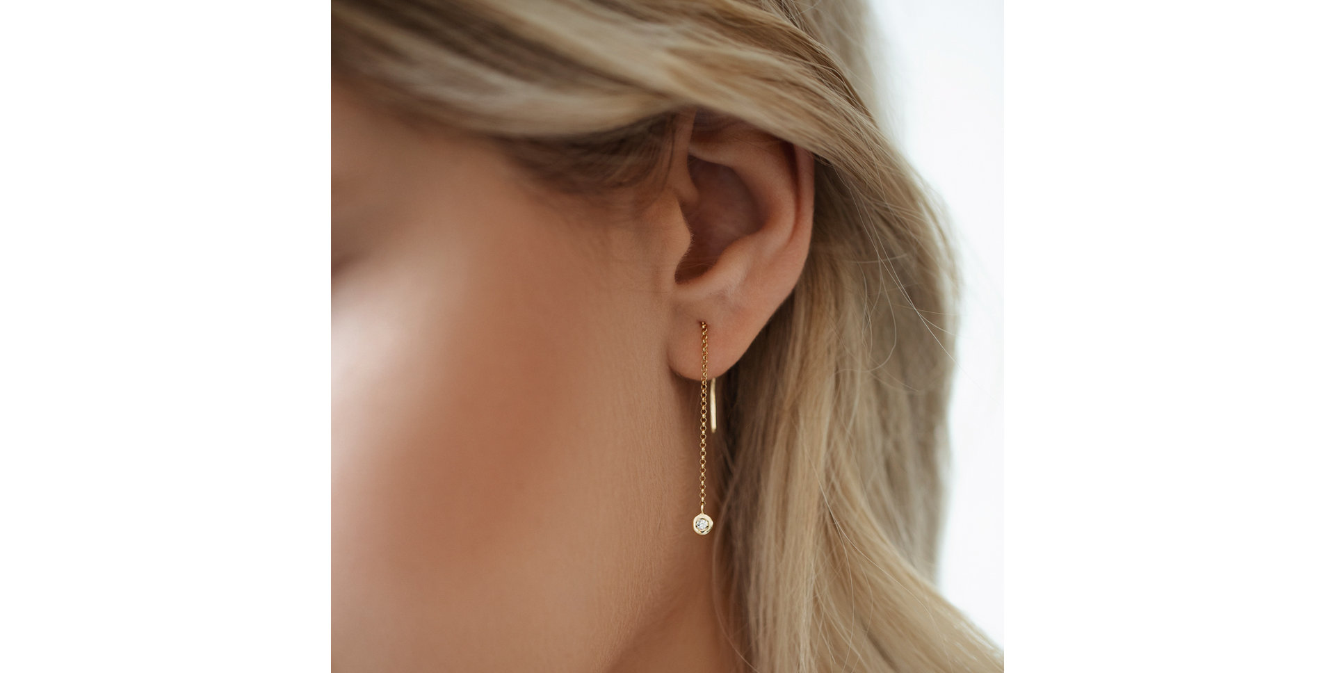 Náušnice s diamantem Amazing Heaven