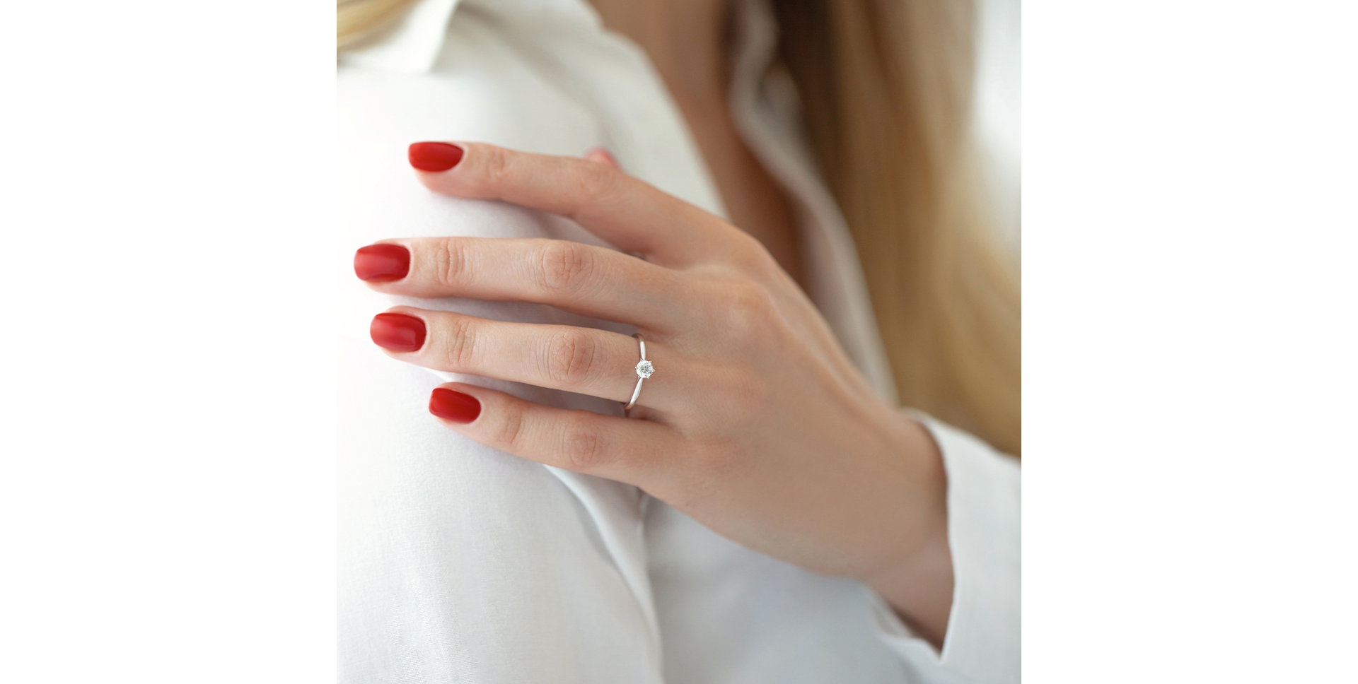 Prsten s diamantem Star Temptation