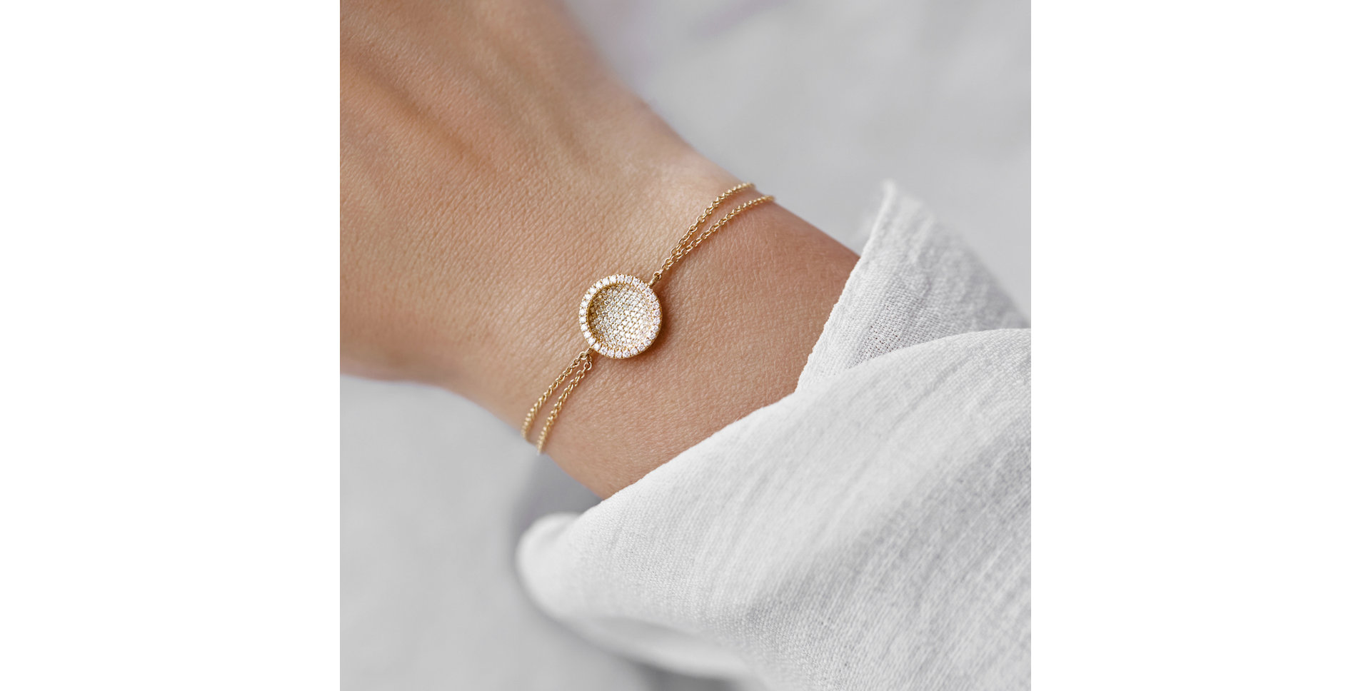 Náramek s diamanty Dreamy Planet