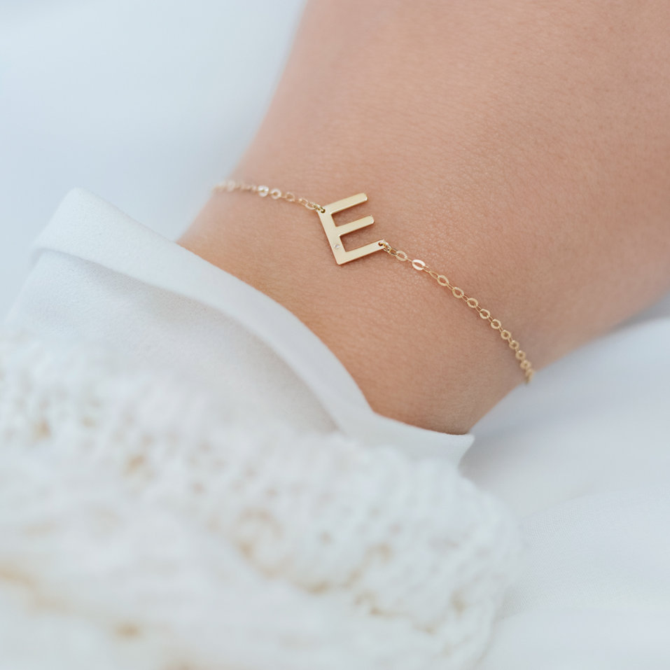 Náramek s diamantem Big Line K