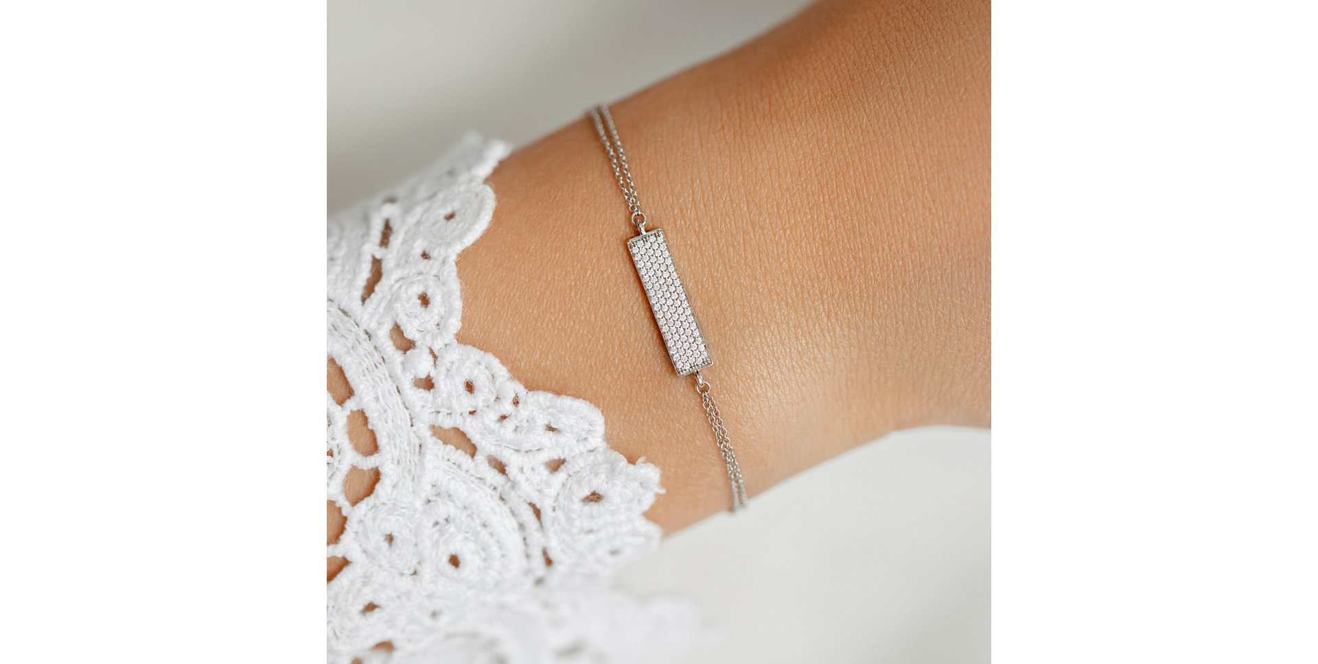 Náramek s diamanty Shimmer