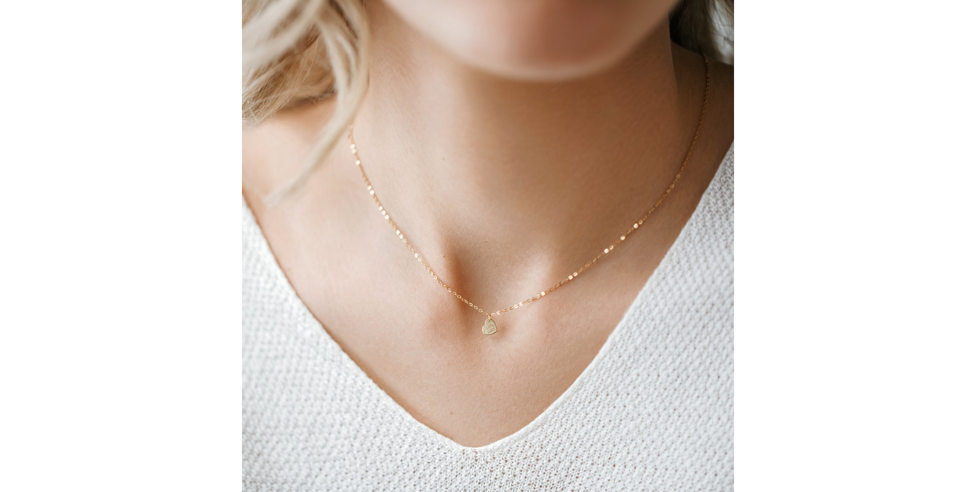 Náhrdelník s diamantem Precious Heart