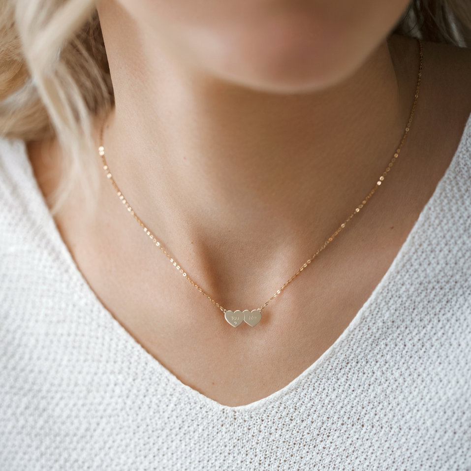 Náhrdelník s diamantem You & Me
