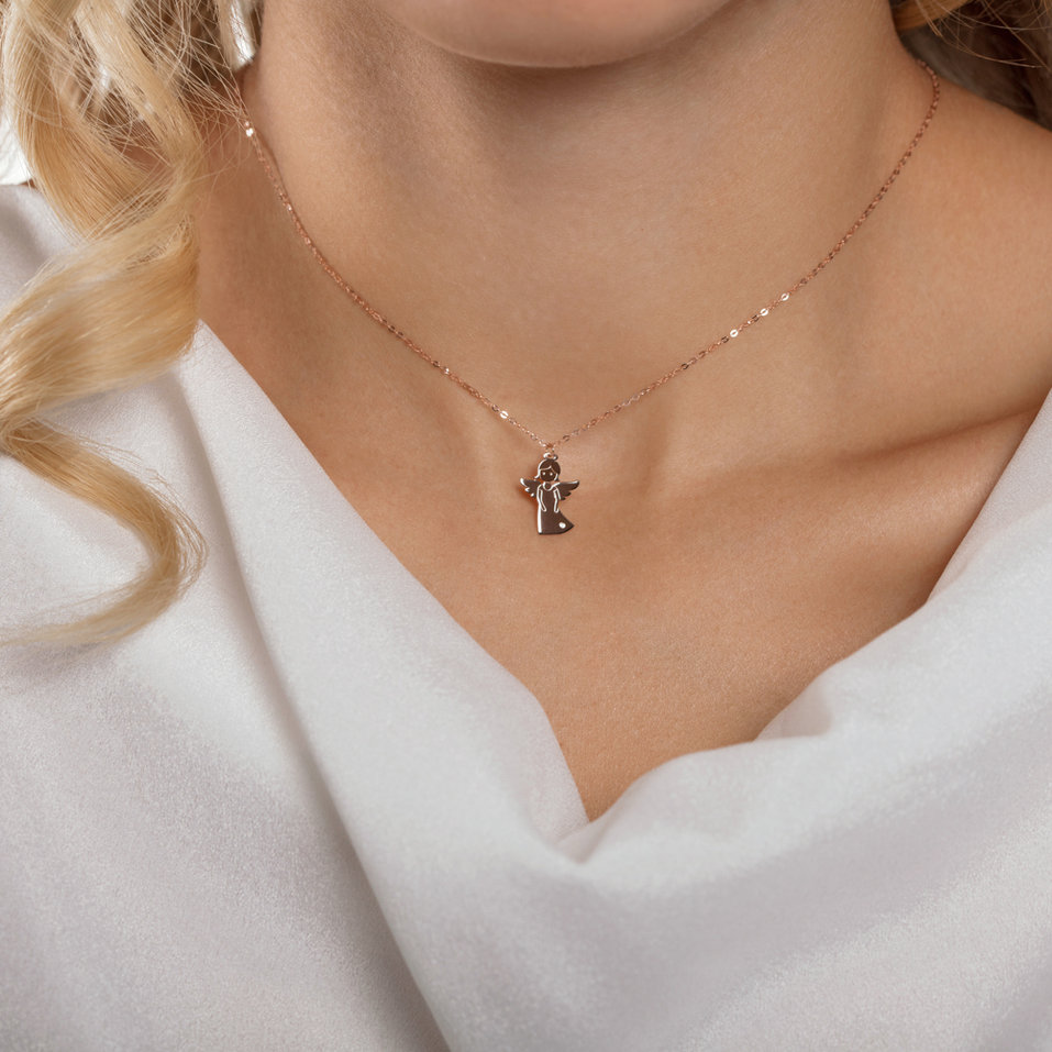 Náhrdelník s diamantem Little Angel