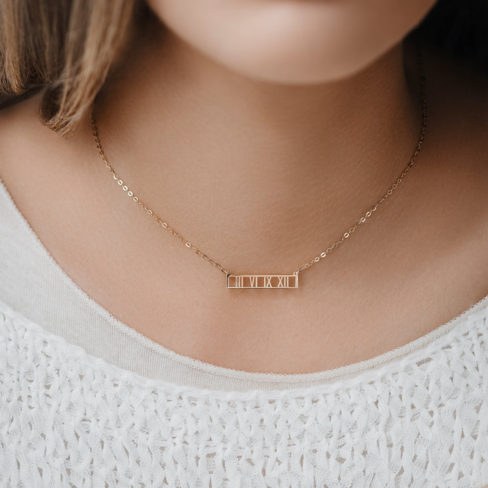 Náhrdelník s diamantem Precious Hour