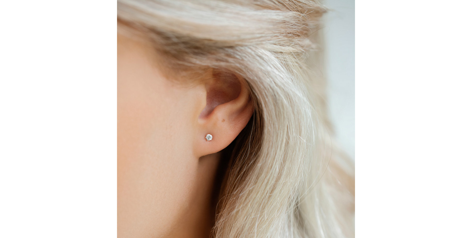 Náušnice s diamantem Essential Sparks