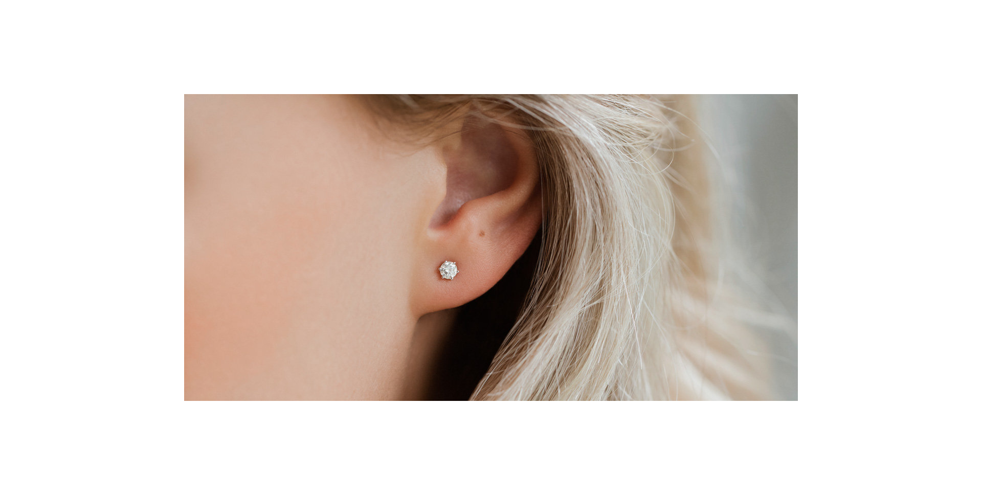 Náušnice s diamantem Vesper Romance